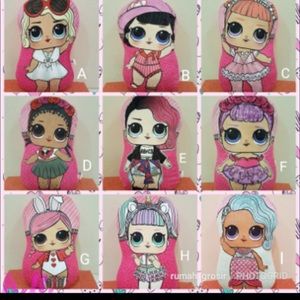 LOL Dolls. Ready print C,D,F,G,H